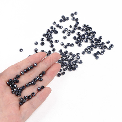 (Repacking Service Available) 6/0 Glass Seed Beads SEED-C018-4mm-606-1