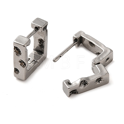 316 Surgical Stainless Steel Hoop Earrings EJEW-Q795-02AS-1