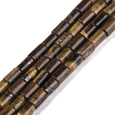 Natural Tiger Eye Beads Strands G-C128-A21-01-1