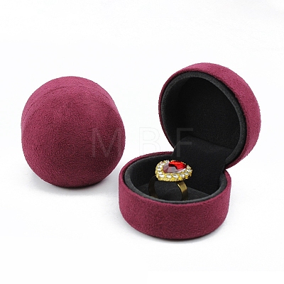 Velvet Jewelry Ring Storage Gift Boxes PW-WGE7577-01-1