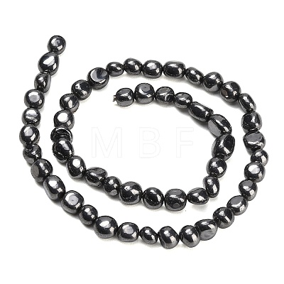 Synthetic Terahertz Stone Beads Strands G-K395-A13-01-1