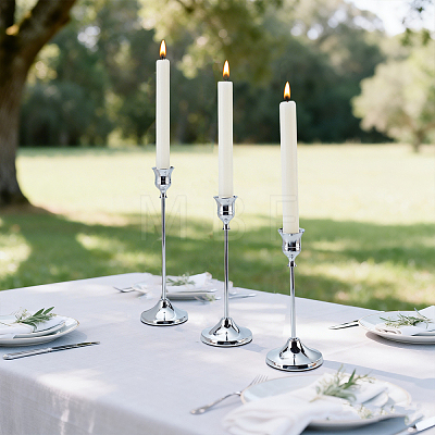 3Pcs 3 Styles Metal Candle Holder Sets DIY-WA0001-37P-1