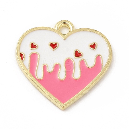 Alloy Enamel Pendants ENAM-B051-01G-02-1