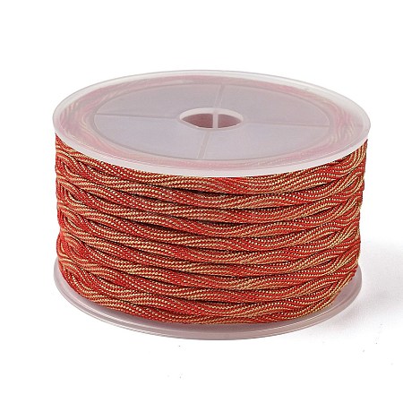 6.7M Braided Nylon Twisted Round Cord NWIR-Z004-A02-1