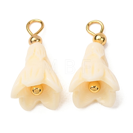Dyed Synthetic Coral Pendants GG-CBAC295-03G-04-1