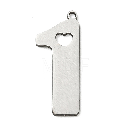 201 Stainless Steel Pendants SA-CBA0460-10P-1