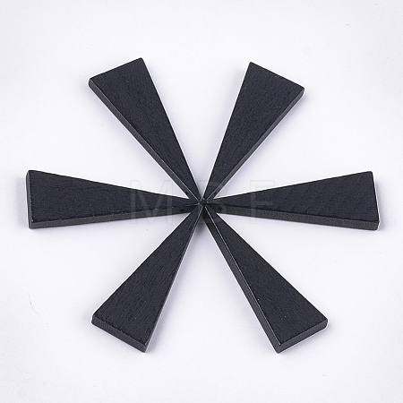 Painted Wood Pendants WOOD-T021-12D-1