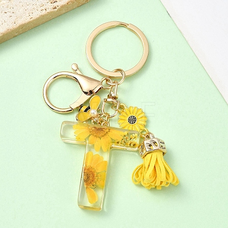 Resin & Alloy Enamel Keychain X1-KEYC-YW00134-20-1