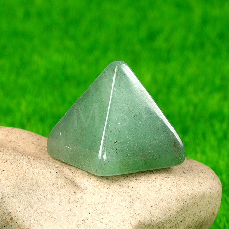 Natural Green Aventurine Healing Pyramid Figurines PW-WG30742-05-1