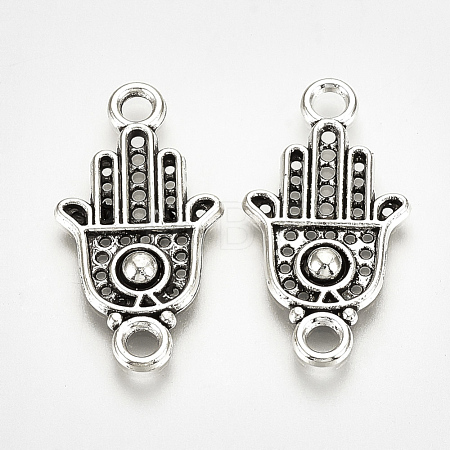 Tibetan Style Alloy Links connectors TIBE-T007-43AS-LF-1