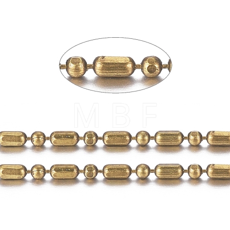 Brass Ball Chains X-CHC-S008-010E-AB-1