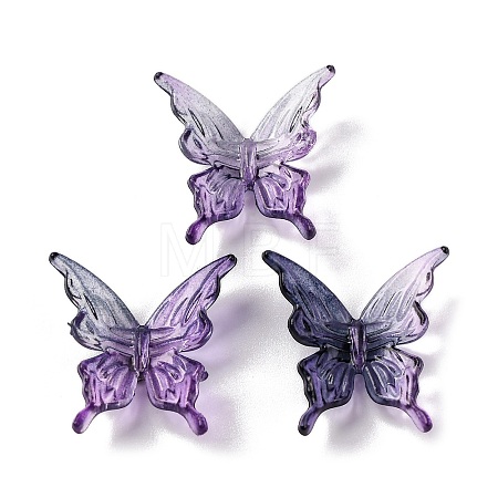 Transparent Acrylic Beads TACR-P011-01B-02-1