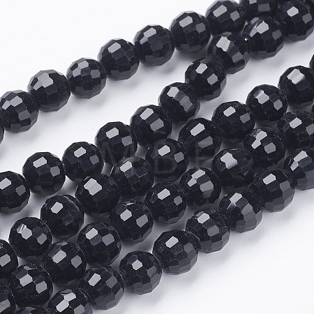 Transparent Glass Bead Strands LS-GLAA-R095-6mm-08-1