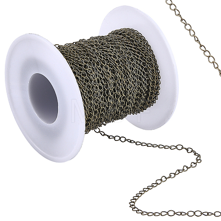 20M Brass Twisted Chains CHC-BM0001-01AB-1
