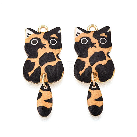 Alloy Enamel Pendants FIND-Q102-12H-1