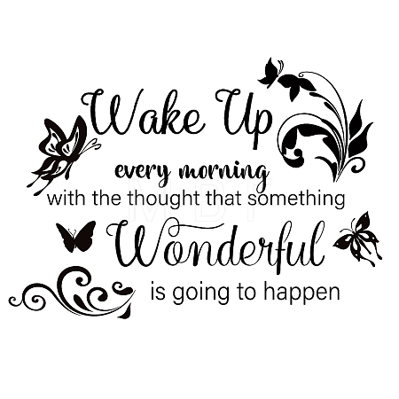 PVC Wall Stickers DIY-WH0228-066-1
