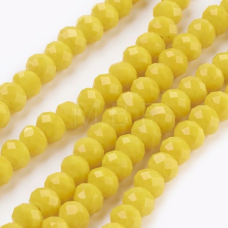 Glass Beads Strands GLAA-K027-05C-1