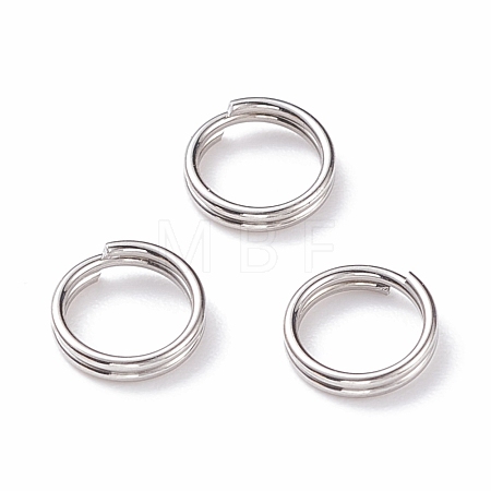 Non-Tarnish 304 Stainless Steel Split Rings STAS-K155-07P-1
