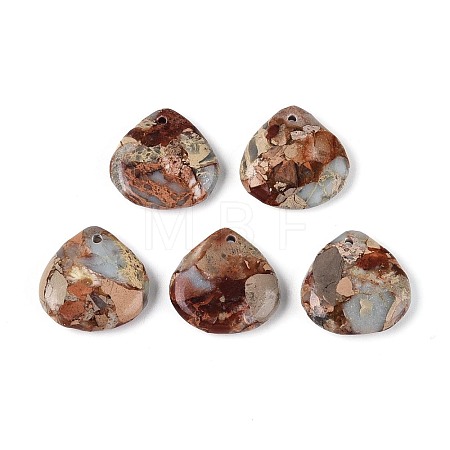 Natural Shoushan Stone Pendants G-Q601-07A-1
