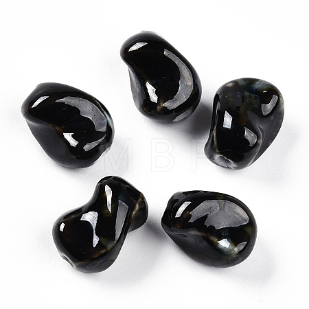 Handmade Porcelain Beads PORC-N008-06A-1