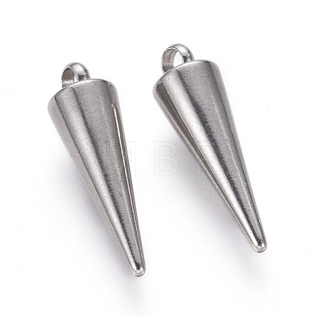 Tarnish Resistant 304 Stainless Steel Pendants X-STAS-G214-47P-01-1