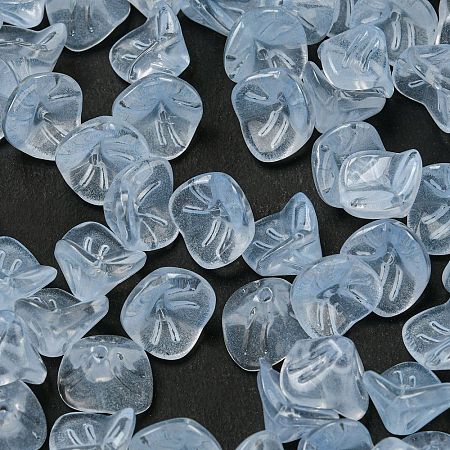 Electroplated Glass Beads GLAA-G119-01H-1