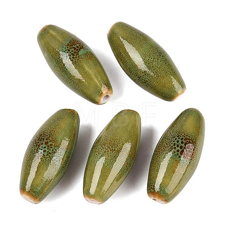 Vintage Handmade Porcelain Beads PORC-N013-23-04-1