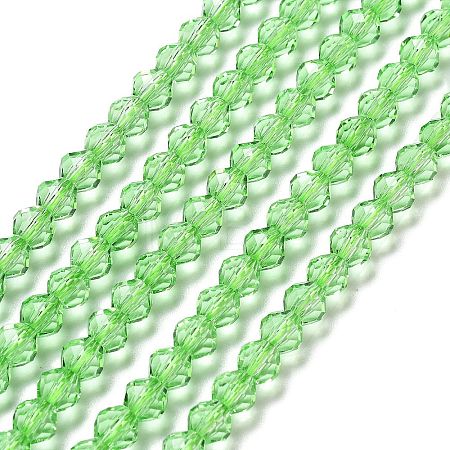 Transparent Glass Beads Strands GLAA-A014-03F-1