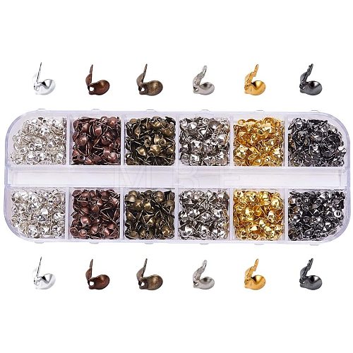 Iron Bead Tips Knot Covers IFIN-PH0024-17-1