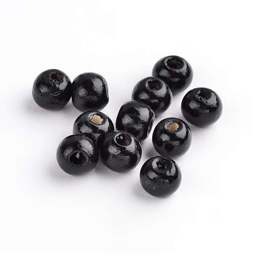 Natural Wood Beads YTB022-9-1