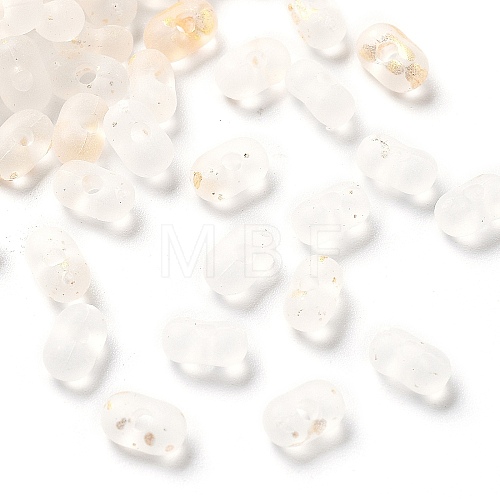 Gradient Color Transparent Acrylic Beads OACR-M023-06J-1