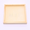 Wooden Storage Box LS-OBOX-WH0006-09-1