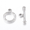 Tibetan Style Alloy Toggle Clasps X-LF0161Y-NF-1