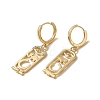 Brass Micro Pave Cubic Zirconia Dangle Earring EJEW-L271-06KCG-02-2