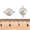 304 Stainless Steel Magnetic Clasps with Loops STAS-P452-04H-P-3