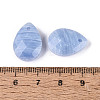 Synthetic Blue Lace Agate Pendants G-N362-13M-3
