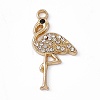 Alloy Rhinestone Pendants PALLOY-P287-16LG-02-1