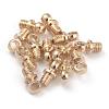 Brass Beads KK-O133-15E-G-6