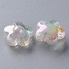 Transparent Acrylic Beads TACR-S152-09B-06-2