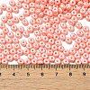 Baking Paint Luster Glass Seed Beads X1-SEED-B001-04A-08-4