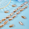 1Strand Electroplate Transparent Glass Beads Strands EGLA-TADJ0001-20D-6