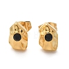 304 Stainless Steel Stud Earrings EJEW-F361-08G-2