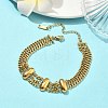 304 Stainless Steel Multi-strand Curb Chain Bracelets BJEW-F533-02E-G-1