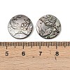 Natural Black Lip Shell Carved Cabochons SSHEL-B006-01B-D-3