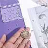 28Pcs Brass Crimp Beads FIND-BBC0005-08S-3