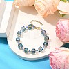 Electroplate Glass Beaded Stretch Bracelets for Women BJEW-JB11213-02-2