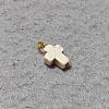 Cross Synthetic Turquoise Pendants PALLOY-WH00040-01-1