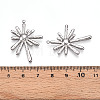 304 Stainless Steel Pendants STAS-T064-62P-3