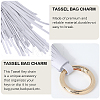 1Pc PU Leather Tassel Pendant Keychains FIND-CL0002-41B-5