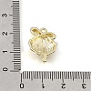 Brass & Plastic Pearl Pendants PL-CBAE379-07LG-B-3